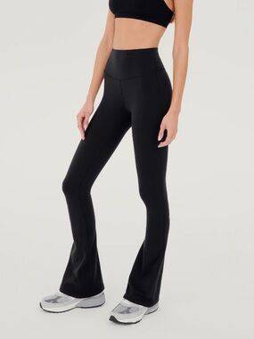 SPLITS59 Raquel High Waist Flared Legging - Black